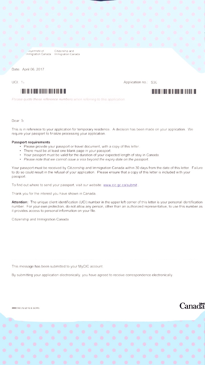 original passport request letter